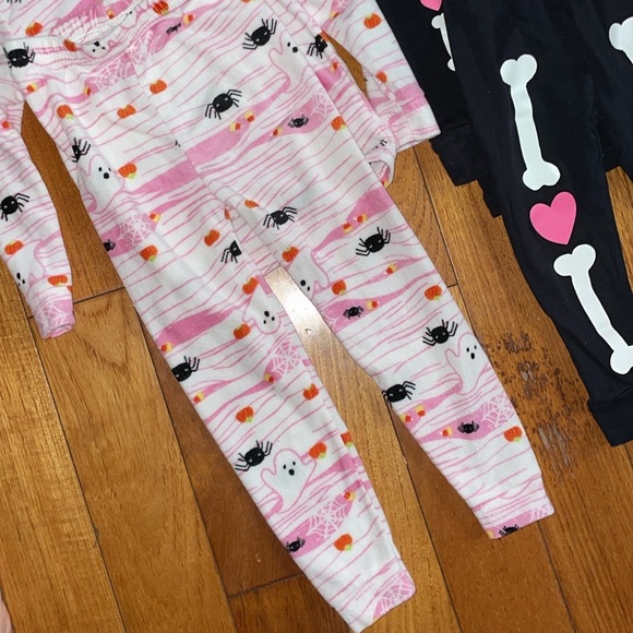 Halloween Themed Pajama Set bundle lot skeleton kitty itsy bitsy spider 18 mo 3t - Picture 9 of 9